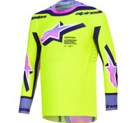 ALPINESTARS Maillots Supertech Vista Yellow / Purple / Black 2026 L