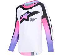 Alpinestars Supertech Vista Long Sleeve Jersey Blanc 7-8 Years Enfants