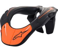 Alpinestars Support Protège-cou jeunesse, noir/orange, Taille unique