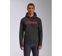 Alpinestars Sweat À Capuche Blaze V3 Black Red, Taille: XS
