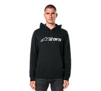 Alpinestars Sweat À Capuche Blaze V3 Black White, Taille: M