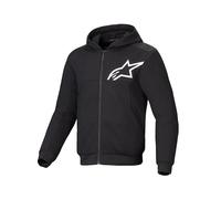 Alpinestars Sweat à capuche Chrome V2 Sport (noir/blanc), 3XL