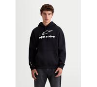 Alpinestars Sweat À Capuche Prelude Oversized Black, Taille: XS