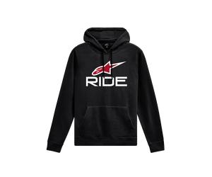 Alpinestars Sweat À Capuche Ride V 3 Black White Red, Taille: M