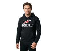 Alpinestars Sweat à capuche Ride V3 Noir/Blanc/Rouge XL Homme