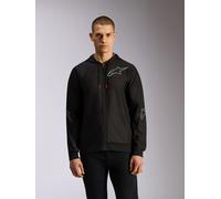 Alpinestars Sweat à capuche zippé Sessions V3 Noir/Gris Taille S Homme