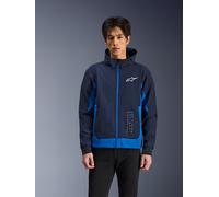 Alpinestars Sweat À Capuche Tech Radium Night Navy Royal Blue, Taille: XL