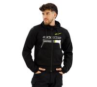 Alpinestars Sweat-shirt zippé Chrome Ignition Noir L Homme