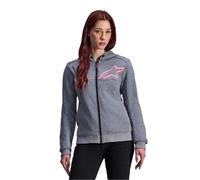Alpinestars Sweat zippé Stella Chrome V2 Sport Gris L Femme