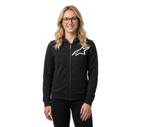 Alpinestars Sweat à capuche moto femme Stella Chrome V2 Sport Noir/Blanc M