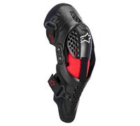 alpinestars SX-1 Plasma, paire Protecteurs genoux Noir/Rouge/Gris 2XL unisex