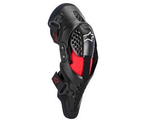 alpinestars SX-1 Plasma, paire Protecteurs genoux Noir/Rouge/Gris 2XL unisex