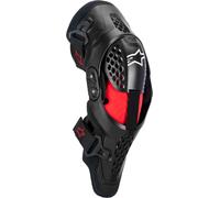 Alpinestars SX-1 Plasma, protège-genoux XXL Noir/Rouge Noir/Rouge