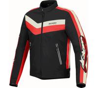 Alpinestars T-Dyno Wr Blouson textile de moto, noir-rouge, taille M pour homme