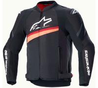 Alpinestars T-GP Plus R V4 Airflow, veste en textile 4XL Noir/Rouge Néon/Blanc Noir/Rouge Néon/Blanc