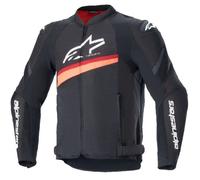 Alpinestars T-GP Plus V4 Airflow Veste En Textile (Noir/Rouge) Taille: L