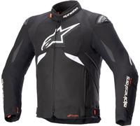 Alpinestars T-GP R V3 Drystar Veste textile de moto imperméable, Noir/Blanc, Taille 3XL