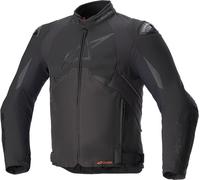 Alpinestars T-GP R V3 Drystar Veste textile de moto imperméable, noir, taille XL pour homme