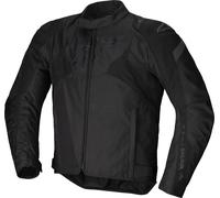 Alpinestars T-Jaws V4 Veste textile de moto imperméable, noir, taille 3XL pour homme