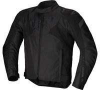 Alpinestars T-Jaws V4, veste textile imperméable 4XL Noir/Noir Noir/Noir