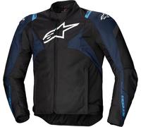 Alpinestars T-Jaws V4, veste textile imperméable XXL Noir/Bleu Foncé/Bleu Clair Noir/Bleu Foncé/Bleu Clair