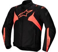 Alpinestars T-Jaws V4, veste textile imperméable XXL Noir/Rouge Néon Noir/Rouge Néon