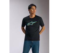 Alpinestars T-Shirt Ageless Shadow CSF Black Turquoise
