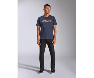 Alpinestars T-Shirt Blaze 2.0 CSF Navy White Orange, Taille: M