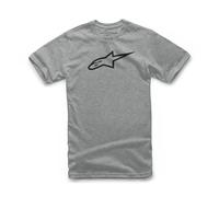 Alpinestars T-shirt en coton SS pour hommes ~ Ageless Classic Grey Heather Black