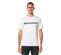 Alpinestars T-Shirt Linear Wordmark 2.0 CSF White Red Black