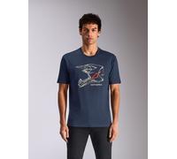 Alpinestars T-Shirt MX Helmet CSF Navy, Taille: XL