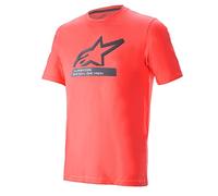 Alpinestars T-Shirt pour Homme Ageless V3, Corail fluorisant, M UK