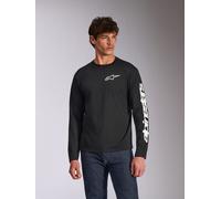 Alpinestars Trackside Long Sleeve T-shirt Noir 2XL