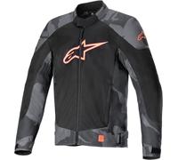 Alpinestars T-SP X Superair Veste textile de moto, Gris/Camoflage, Taille M