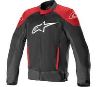 Alpinestars T-SP X Superair Veste textile de moto, noir-rouge, taille 2XL pour homme