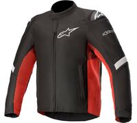 Alpinestars T-SP5 Rideknit Veste textile moto, noir/rouge, Taille 4XL