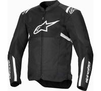 Alpinestars T-Sps Air V2 Blouson textile de moto, noir-blanc, taille 2XL pour homme