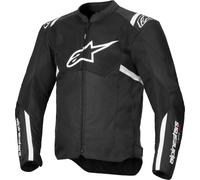 Alpinestars T-Sps Air V2 Blouson textile de moto, Noir/Blanc, Taille XL