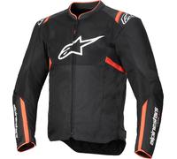 Alpinestars T-Sps Air V2 Blouson textile de moto, noir-rouge, taille 3XL pour homme