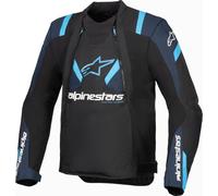 Alpinestars Blouson moto T‑Stunt Air textile Noir/Bleu Taille S Homme