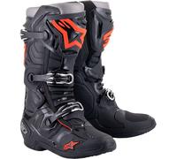 Alpinestars Tech 10, bottes 10 US Noir/Rouge Néon Noir/Rouge Néon