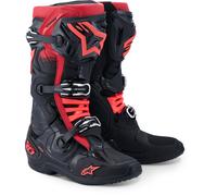 Alpinestars Bottes Tech 10 Cross Homme Noir/Rouge Taille 43 / US 9