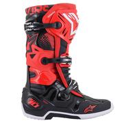 alpinestars Tech 10 Bottes de motocross Rouge/Noir 12 homme multicolore