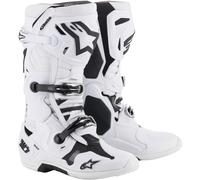 Alpinestars Tech-10 Bottes motocross, blanc, taille 48 pour homme