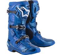Alpinestars Bottes motocross Tech 10 Bleu/Noir Taille 47 Homme