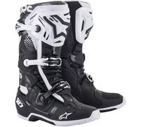 Alpinestars Tech 10 Bottes motocross, noir-blanc, taille 47 pour homme