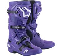 Alpinestars Tech 10 Bottes motocross, pourpre, taille 49 50 pour homme