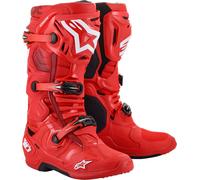 Alpinestars Tech 10 Bottes motocross, rouge, taille 40 41 pour homme