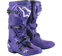 Alpinestars Tech 10 Bottes motocross, violet, Taille 8 (42)