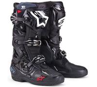 Alpinestars Tech 10 Enduro Bottes de motocross, noir-blanc, taille 43 pour homme